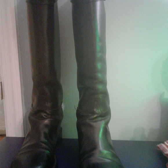 ann demeulemeester riding boots